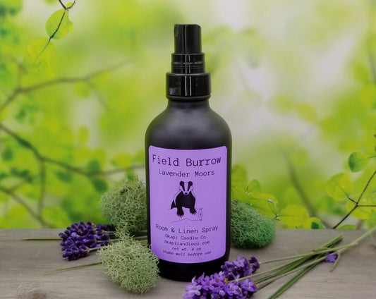 Field Burrow Badger Room & Linen Spray - Lavender Moors Fragrance
