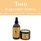 Toco Toucan Soy Candle - Palo Santo Fragrance