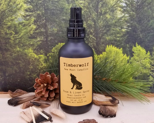 Timberwolf Room Spray - New Moon Campfire Fragrance
