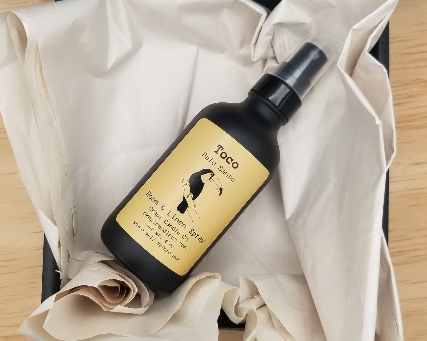 Toco Toucan Room & Linen Spray - Palo Santo Fragrance