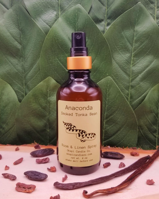 Anaconda Room & Linen Spray - Smoked Tonka Fragrance