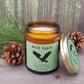 Bald Eagle Soy Candle - Northern Pines Fragrance
