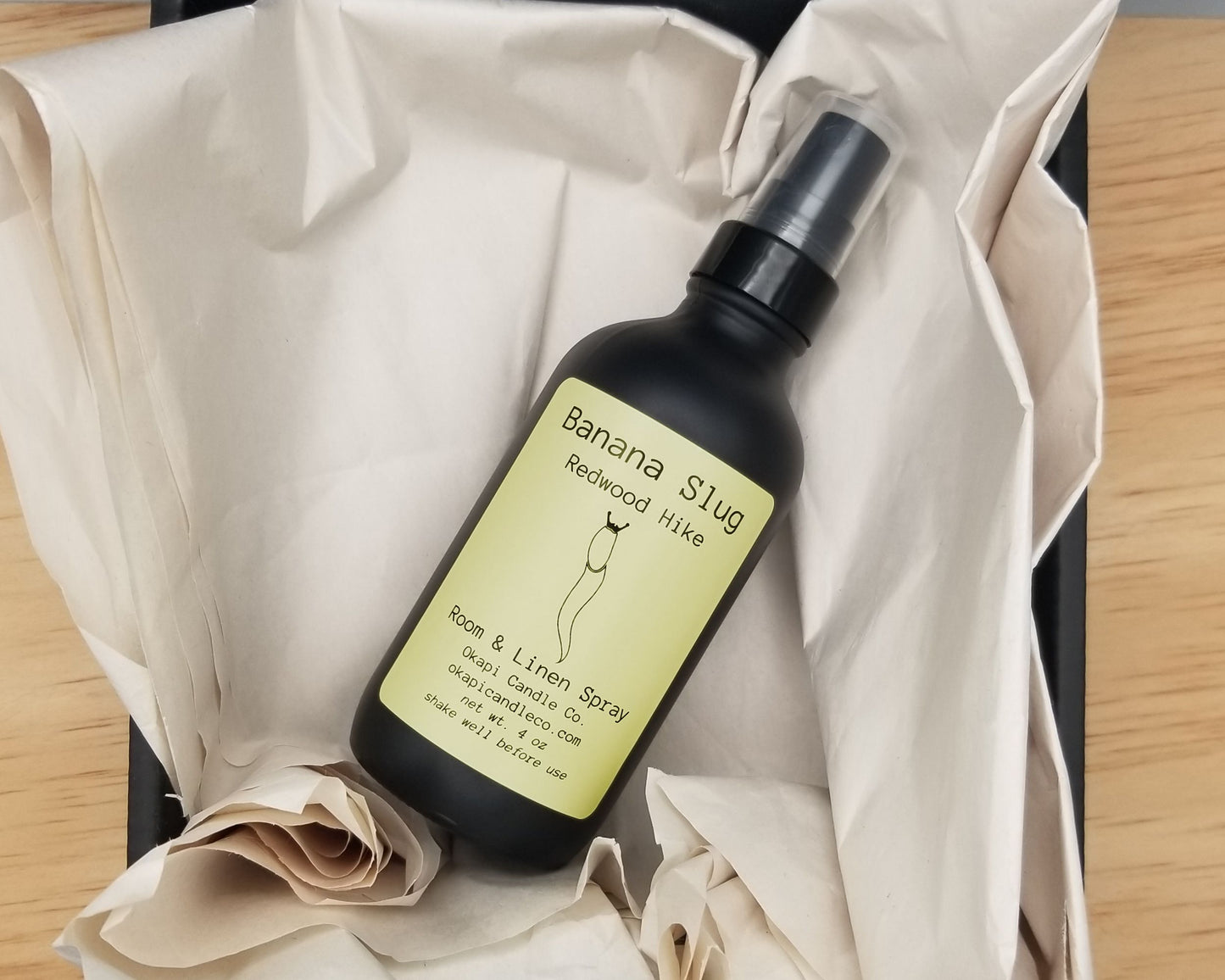Banana Slug Room & Linen Spray - Redwood Hike Fragrance