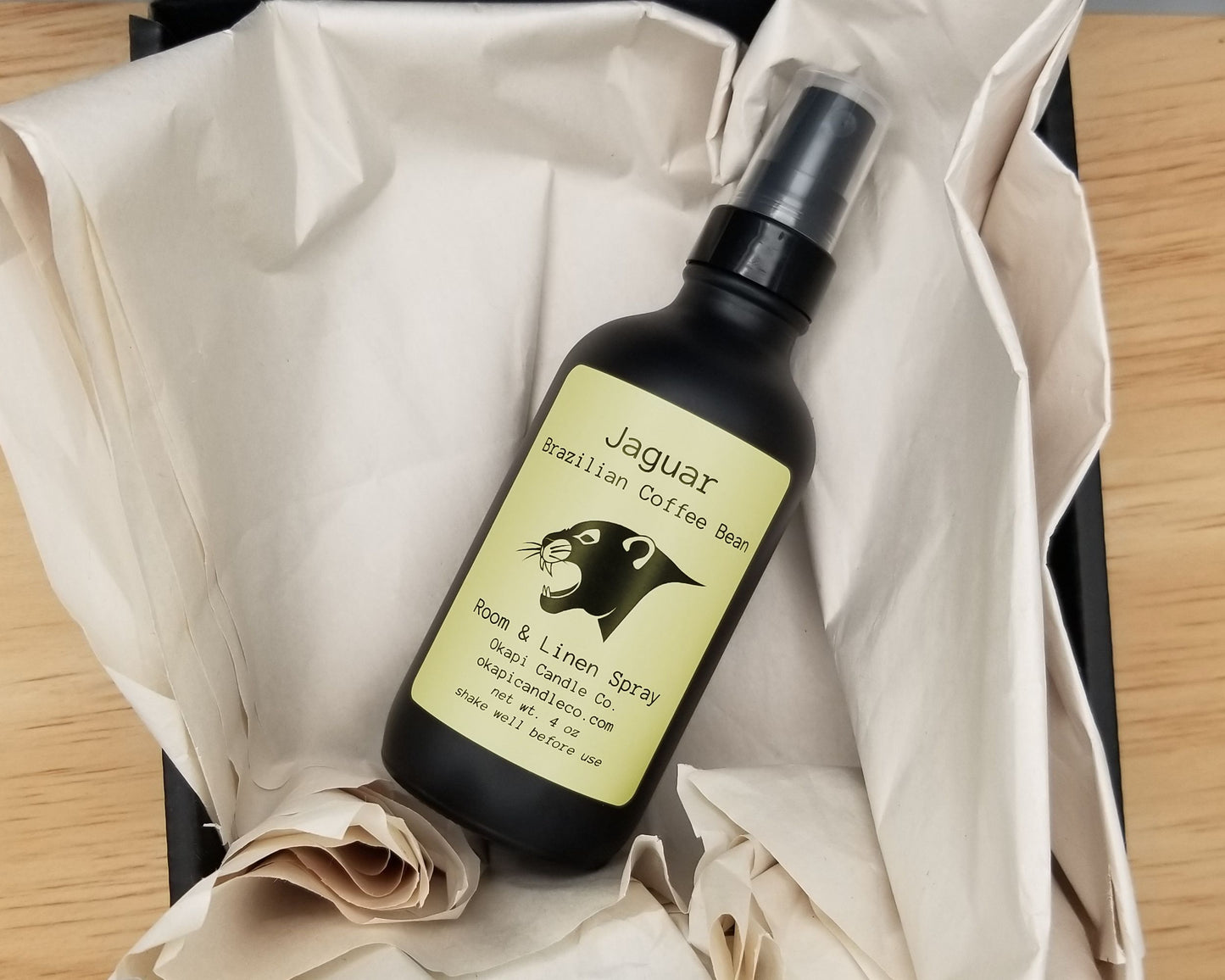 Jaguar Room & Linen Spray - Brazilian Coffee Bean Fragrance