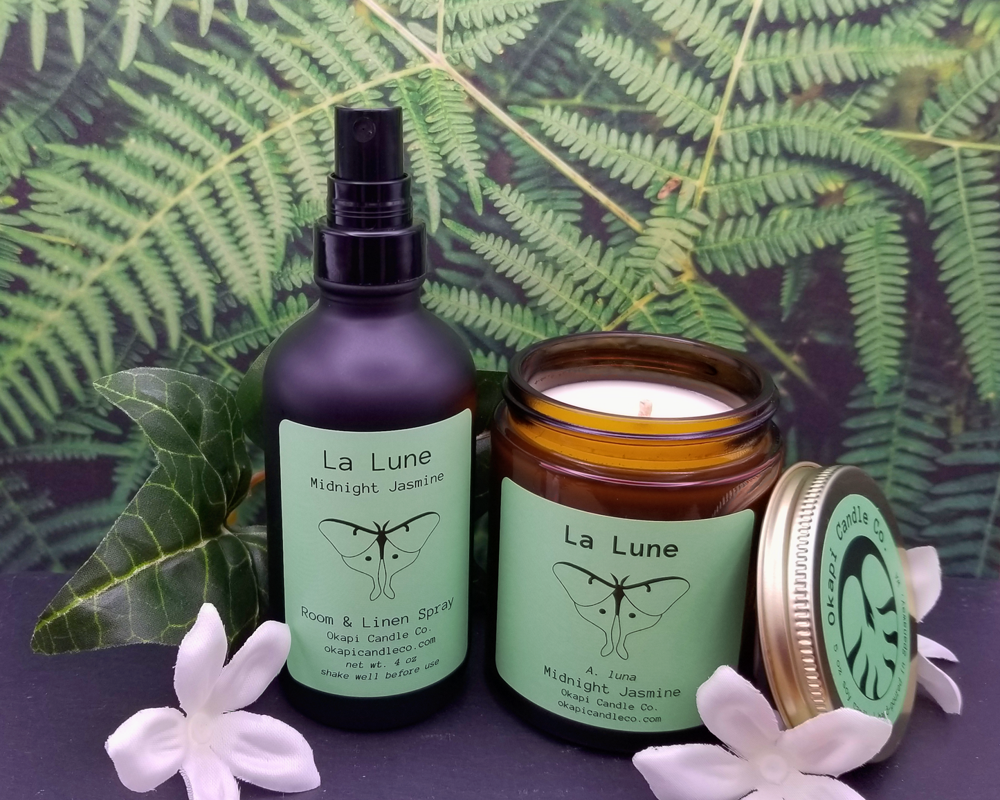 Luna Moth Room Spray - Midnight Jasmine Fragrance