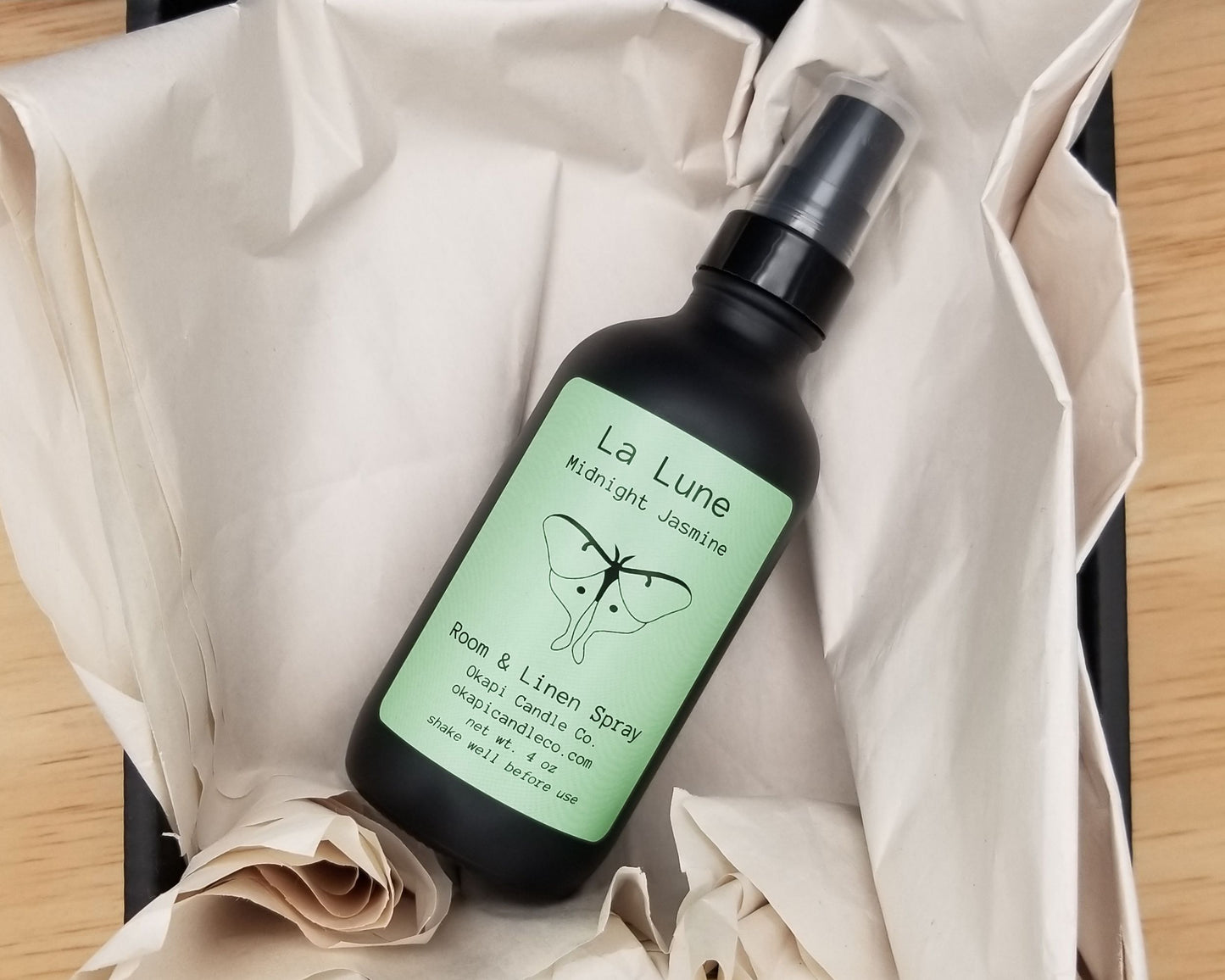 Luna Moth Room Spray - Midnight Jasmine Fragrance