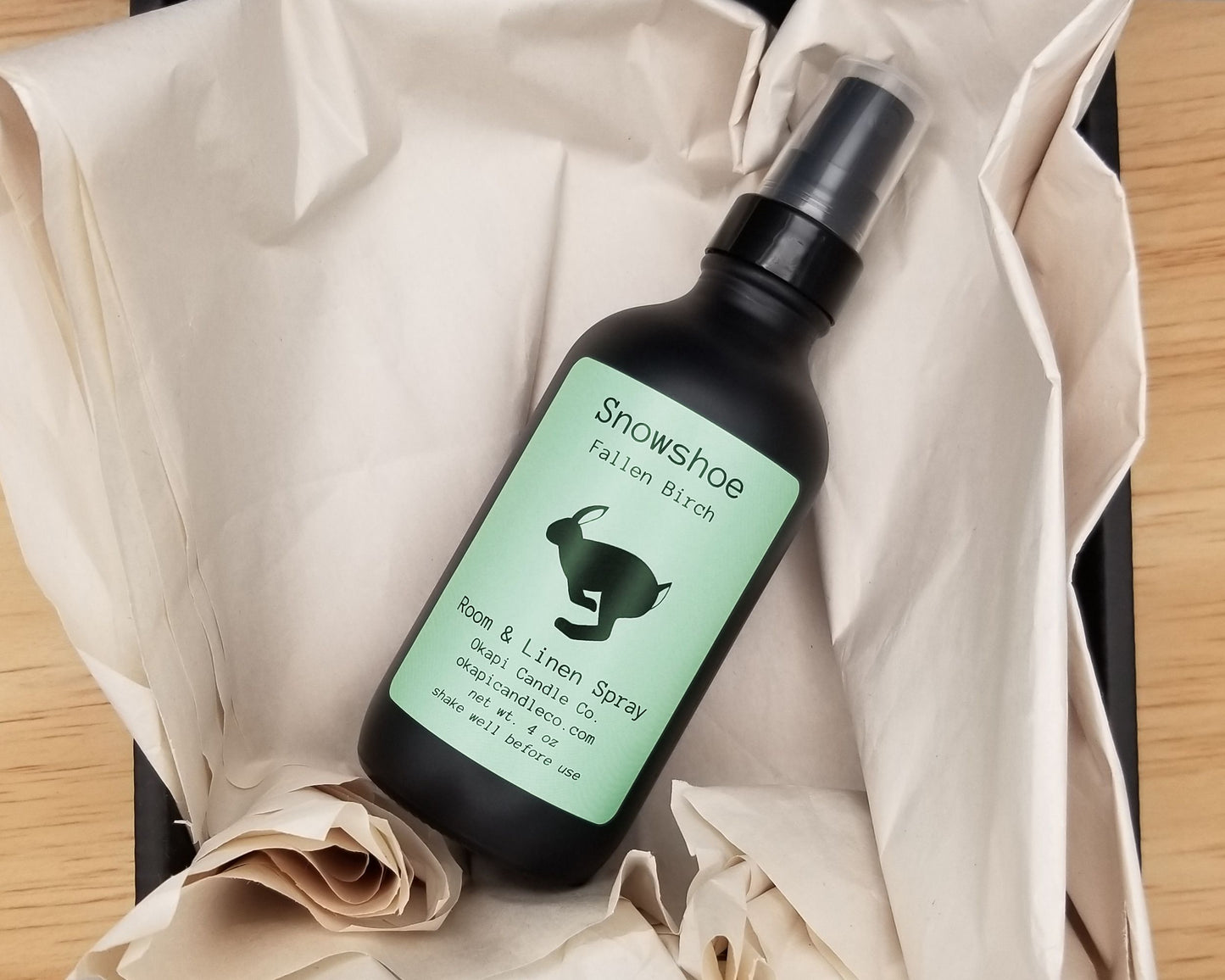 Snowshoe Rabbit Room & Linen Spray - Fallen Birch Fragrance