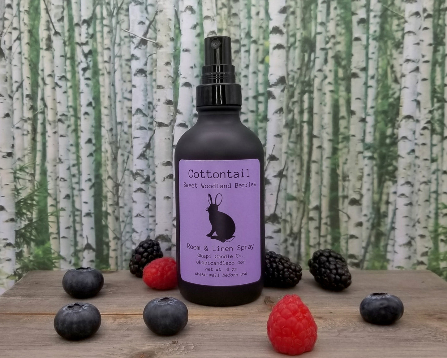 Cottontail Rabbit Room & Linen Spray - Sweet Woodland Berries Fragrance