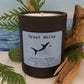 Great White Shark Soy Candle - Shoreline Cypress Fragrance