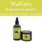 Wallaby Room & Linen Spray - Lemon Myrtle Fragrance