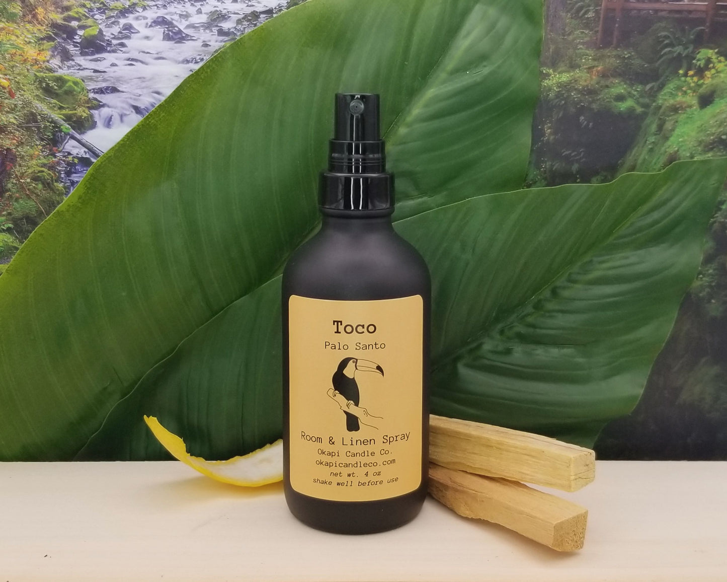 Toco Toucan Room & Linen Spray - Palo Santo Fragrance