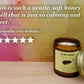 Bumblebee Soy Candle - Fresh Raw Honey Fragrance