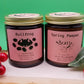Frog-Inspired Candle Bundle: Cranberry & Strawberry Scented Candles - Set of 2